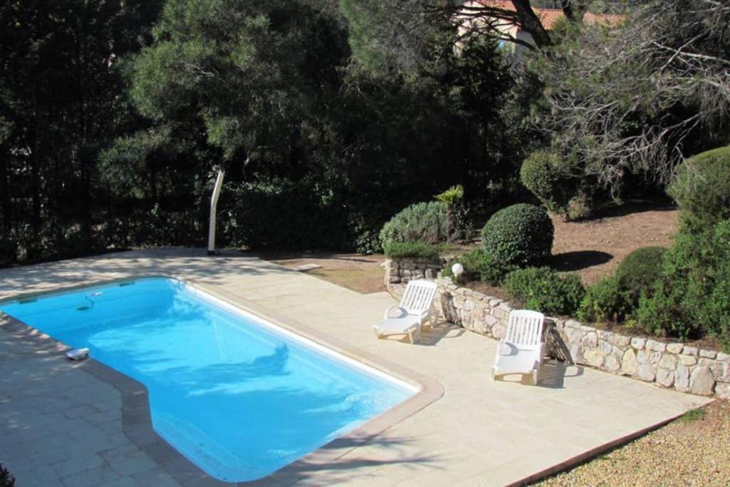 Villa 8 Pers, Climatisee, Piscine Chauffee, Un Havre De Paix Sous Les Pins Parasols 로크부른수르알젠스 외부 사진